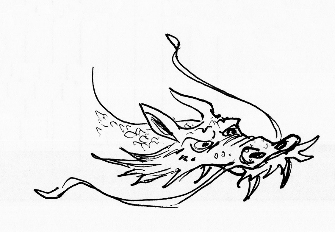 Dragon Head Pictures, Dragon Head Drawings